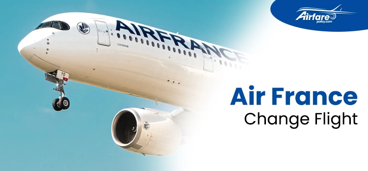 air france change flight