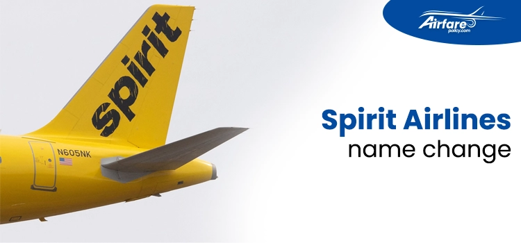 spirit airlines name change